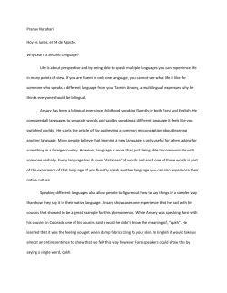 Pranav Narahari Hoy es lunes, el 24 de Agosto. Why Learn a