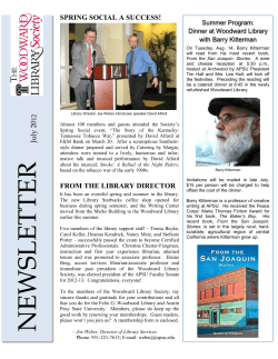 July 2012 - APSU Woodward Library