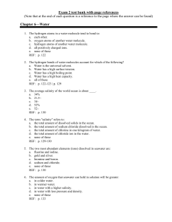 Exam 2 test bank with page references