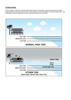 How to use the Storm Tide Evacuation Maps