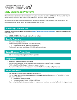 Early Childhood School Programs Guide