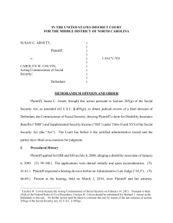 Arnett v. Colvin Opinion/Order 2013-09-05