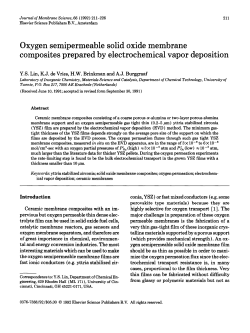 Oxygen semipermeable solid oxide membrane composites