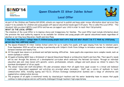Queen Elizabeth II Silver Jubilee School Local Offer