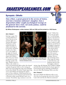 Othello - shakespeareances.com