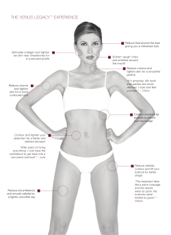 the venus legacy&trade; experience