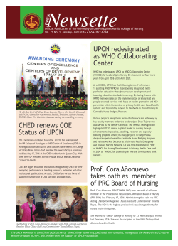 January-June 2016Final - University of the Philippines College
