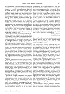 Douglas Peter Mackaman. Leisure Settings: Bourgeois Culture