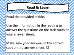 Density Stations - Science