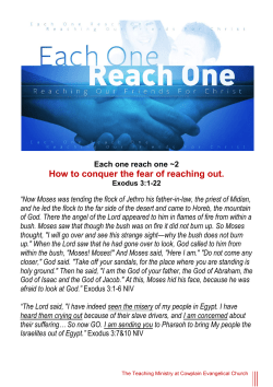 Outline &ndash; Each One Reach One #2