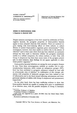 negative bacteria, the pyrogenicproperties of Gram