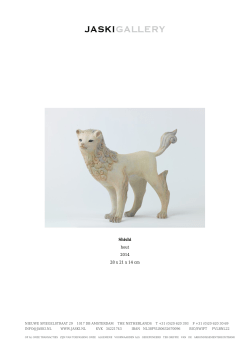 Shishi hout 2014 28 x 21 x 14 cm