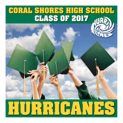 Coral Shores High School Graduation 2016