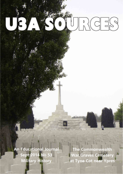 Sources - University of the Third Age