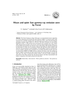 Moon and quiet Sun gamma-ray emission seen by Fermi