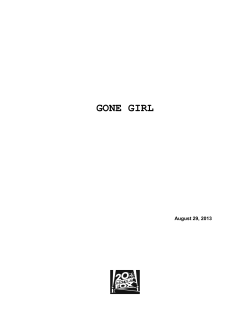 GONE GIRL - Daily Script