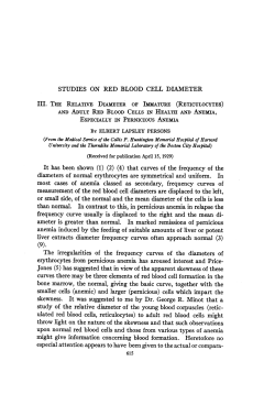 diameters of normal erythrocytes are symmetrical