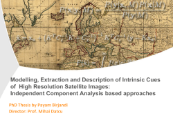 Feature extraction from ICA basis vectors