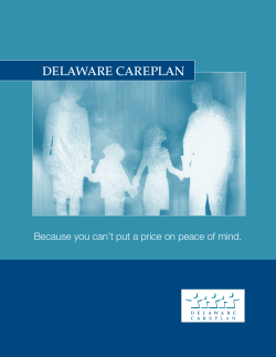 Our Brochure - Delaware Care Plan Homepage