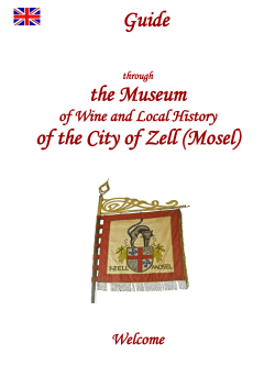 Guide the Museum of the City of Zell (Mosel)