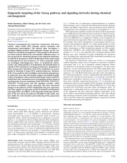Epigenetic targeting of the Nanog pathway and