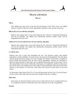 track and field - FNEC Inter