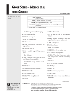 GROUP SCENE &ndash; MONICA ET AL FROM Oddball
