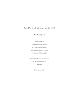 New Physics Undercover at the LHC