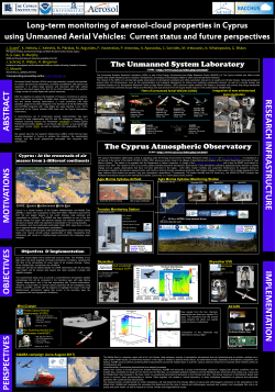 The Cyprus Atmospheric Observatory The Unmanned - ACTRiS-2