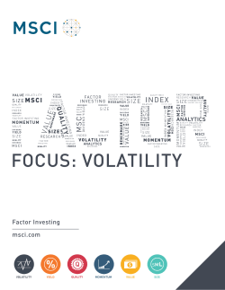 focus: volatility