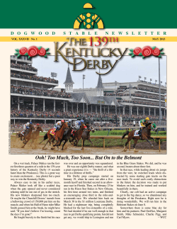 MAY 2013 - Dogwood Stable