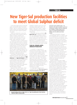 Premium Sulfur-Based Fertilizers | Tiger-Sul