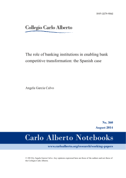 The role of banking institutions in enabling bank competitive