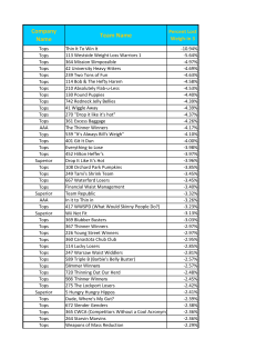 Company Name Team Name