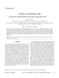 Fulltext PDF - Indian Academy of Sciences