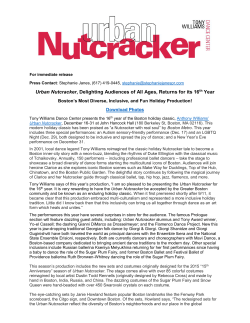 Urban Nutcracker 2016 Press Release