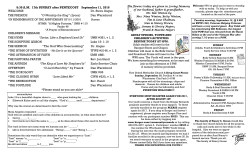 Sept 11,2016 - Winchester First United Methodist Church