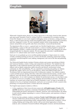 PDF of this page - Whitworth Catalog