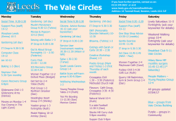 The Vale Circles