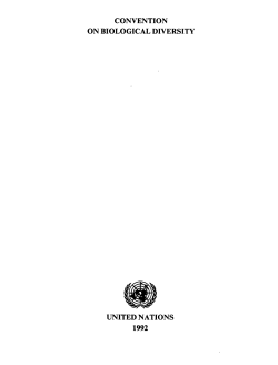 Convention on Biological Diversity (1992)