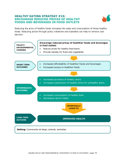 healthy eating strategy #15: encourage reduced prices
