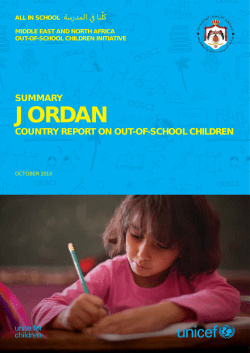 jordan - Unicef