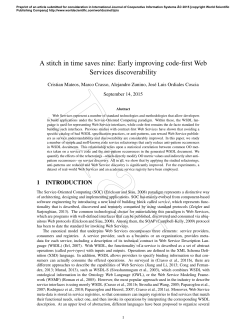 A stitch in time saves nine: Early improving code