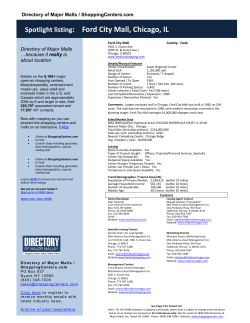 Spotlight listing: Ford City Mall, Chicago, IL