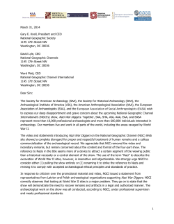 and the European Association of Social Anthropologists (EASA)