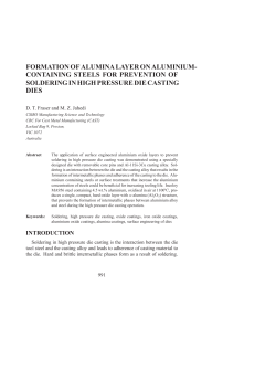 formation of alumina layer on aluminium- containing steels