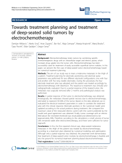 Towards treatment planning and treatment of deep
