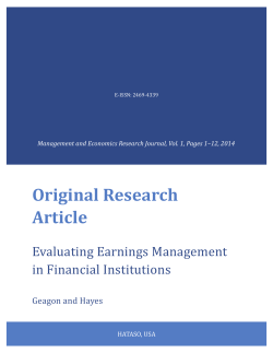 Original Research Article