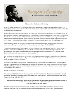 Ronald Reagan