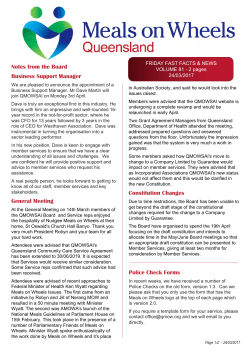 Friday Fast Facts Volume 81, dated 24th March 2017